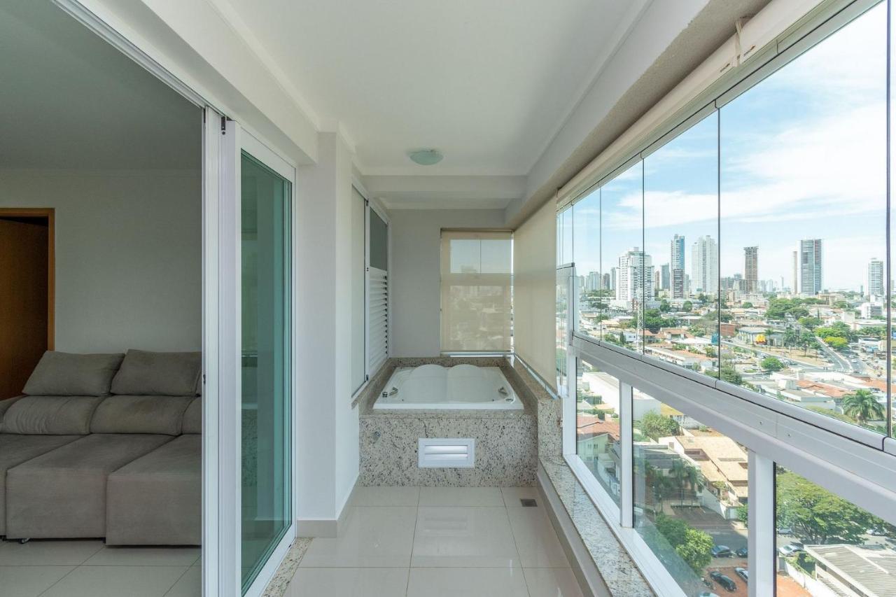 Flat com vista para o VACA BRAVA com JACUZZI - Setor Bueno - EL1802 Goiânia Exterior foto