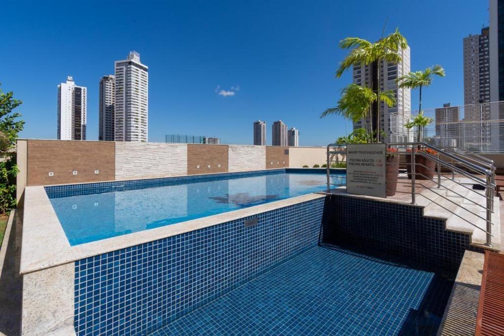 Flat com vista para o VACA BRAVA com JACUZZI - Setor Bueno - EL1802 Goiânia Exterior foto